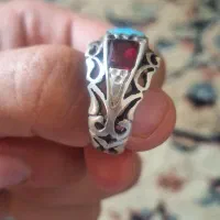 انگشتر فروش فوری نقره ۹۲۵ مفت