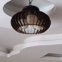 لوستر چوبی کلاسیک