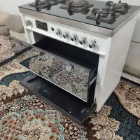 اجاق گاز صفحه شیشه ای طرح فر