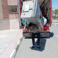 باربری حمل اثاثیه یخچال ساید کارگر خالی جابجایی