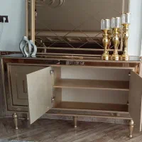 آیینه کنسول و میز تلوزیون ست|بوفه، ویترین، کنسول|ورامین, خیر آباد|دیوار