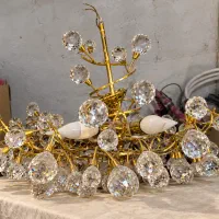 ۳ شاخه لوستر سایز متوسط