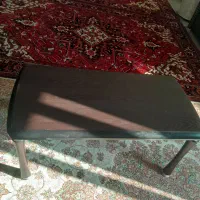 میز گرد طرح قارچ شیشه ای میز مستطیل طرح چوب|مبلمان خانگی و میز عسلی|تبریز, |دیوار