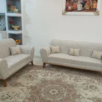 مبلمان نو دو ماه خریدم بعلت جابجایی میفروشم|مبلمان خانگی و میز عسلی|کوهدشت, |دیوار