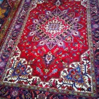 یک جفت فرش شش متریه تاج خاتون