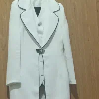 کت و شلوار مجلسی سایز ۴۲ با شلوار مشکی