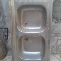 سینک دوقلو استیل