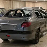 206 v8 مدل 94 تصادفی|خودرو سواری و وانت|تهران, تهرانپارس غربی|دیوار