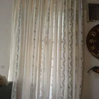 دو عدد پرده|پرده، رانر، رومیزی|مشهد, گلبرگ شمالی|دیوار