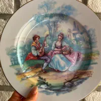 بشقاب های دیوار کوب طرح انگلیسی و فرانسوی|صنایع دستی و سایر لوازم تزئینی|گرگان, |دیوار