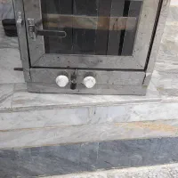 اجاق گاز دوشعله بزرگ و فر نان