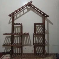استند گل طرح کلبه