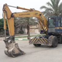 اجاره بیل مکانیکی چرخ لاستیکی