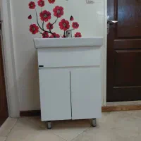 روشویی کابینی با شیر اهرمی