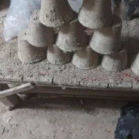 گلدان سفالی کفتر
