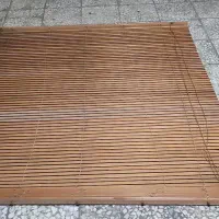پرده کرکره ای چوبی