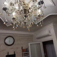 لوستر۱۲شاخه برنز ازنزدیک ببینیدخیلی شیک هست