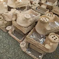 منقل سفالی (گِلی) مجلل