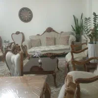 مبل استیل چوب راش ۹ نفره با غذا خوری ۶ نفره|مبلمان خانگی و میز عسلی|تهران, مجیدآباد|دیوار