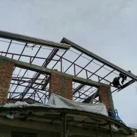 اجرای خرپا پوشش سقف نما لمبه|خدمات پیشه و مهارت|سراب, |دیوار