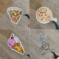 چاپ لیبل دایره و قالبدار (تعداد دلخواه)