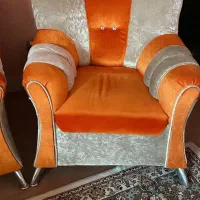 مبل ۷نفره به همراه میز جلو مبلی|مبلمان خانگی و میز عسلی|لار, |دیوار