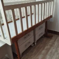 گهواره کودک(تخت کنار مادر)|تخت و صندلی بچه|رشت, پیرکلاچای|دیوار