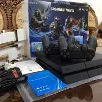 PS4 FAT 1TB دو دسته کپی خور ۲۰تابازی نو مناسب کادو