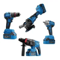 دریل شارژی بتن کن شارژی فرز شارژی بکس شارژی 4 عددی