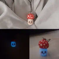 اویز فلش و قاب گوشی قارچ شب تاب