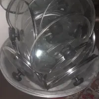 ۲۳عدد در شیشه ای ماهی تابه،قابلمه بادسته