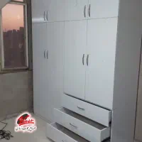 کمد دیواری اماده ۳کشو اندیشه کد ۱۲۰