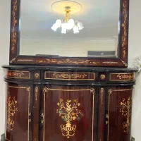 کنسول ،بوفه ویترین معرق کاری شده