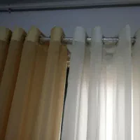 دکور بغل پرده حریر مدل پانچ|پرده، رانر، رومیزی|رشت, بازار|دیوار