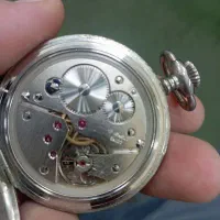 ساعت قدیمی نقره