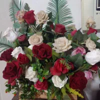 گل مصنوعی|گل مصنوعی|قدس, شهر‌قدس|دیوار