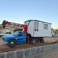 جرثقیل خاور 3تن نیسان 2تن کفی دار شبانه روزی|خدمات حمل و نقل|شیراز, قالیشویی|دیوار