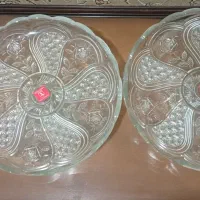 دو عدد ظرف میوه بلوری|ظروف سرو و پذیرایی|سمنان, |دیوار