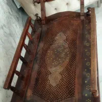 میز بار تمام چوب  برنز کاری مدل هندی|بوفه، ویترین، کنسول|تهران, دولتخواه جنوبی|دیوار