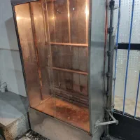 فر مرغ بریان و پاچینی شیش سیخ