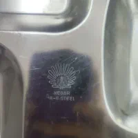 سلف غذا استیل قدیمی|ظروف سرو و پذیرایی|بناب, |دیوار