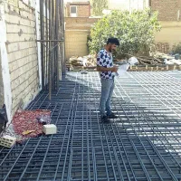 بتن آرماتور اسکلت فلزی قالب بندی