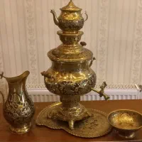 سرویس سماور برنجی