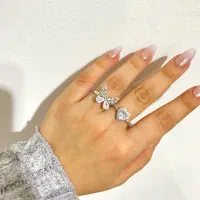 انگشتر شیک و با کیفیت با قابلیت تنظیم سایز