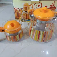 کتری و قوری پیرکس|سماور، چای‌ساز، قهوه‌ساز|اصفهان, خانه اصفهان|دیوار