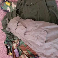 پوتین و لباس خدمت سربازی