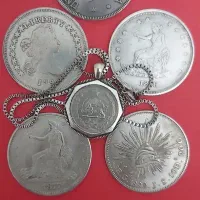 ۵سکه لیبرتی قدیمی ومدال