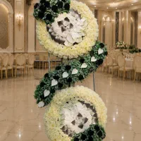 اجاره وکرایه تاج گل ۲/۵۰متری۵۰۰ تومن ارسال رایگان