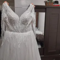 لباس عروس باتنخوری زیبا