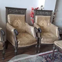سرویس مبلمان و میز ناهارخوری ۸ نفره|مبلمان خانگی و میز عسلی|کرج, کوی ایثار|دیوار